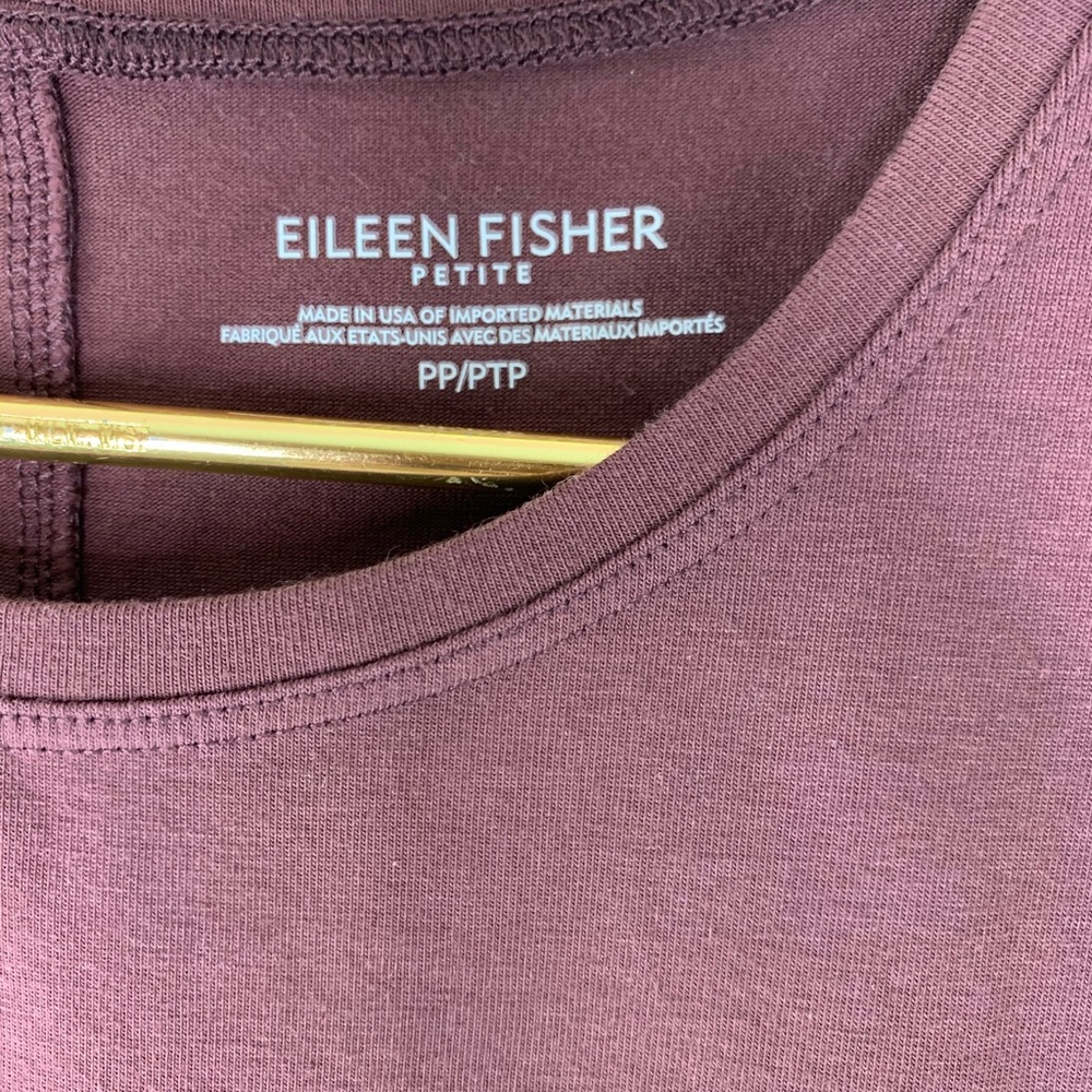 Eileen Fisher Cotton Jersey Tank Dress, PP - Picture 5 of 7